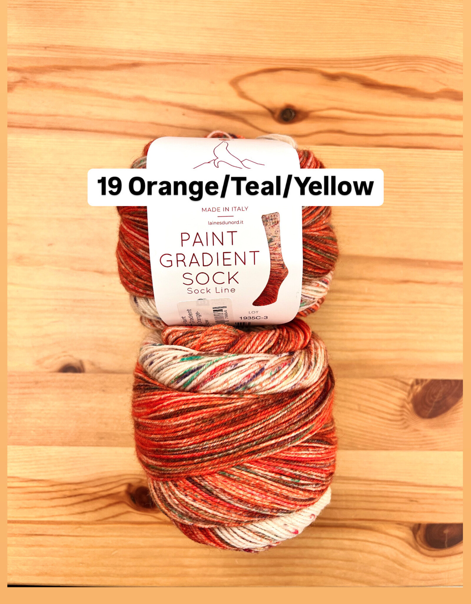 Laine du Nord Paint Gradient Sock