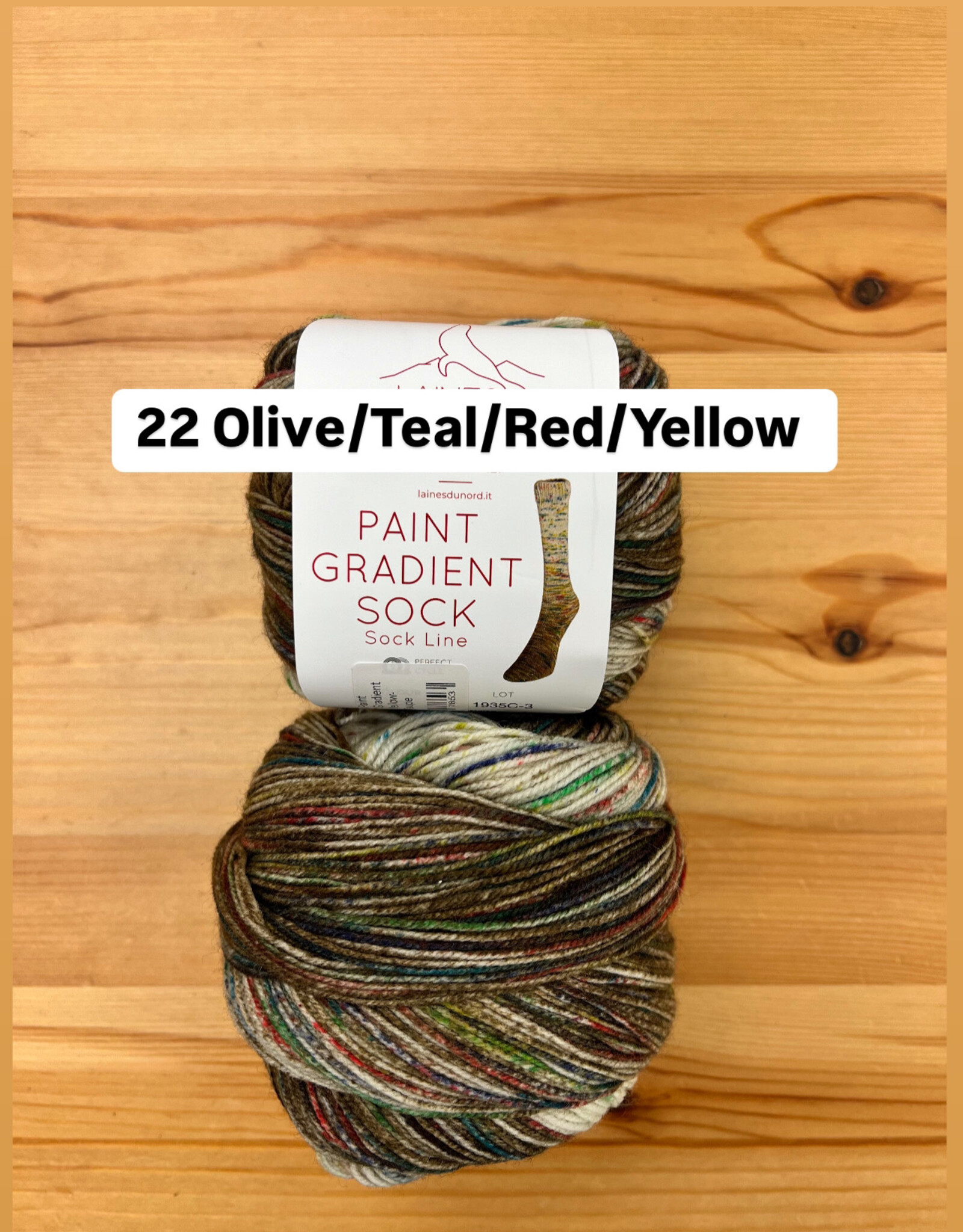 Laine du Nord Paint Gradient Sock