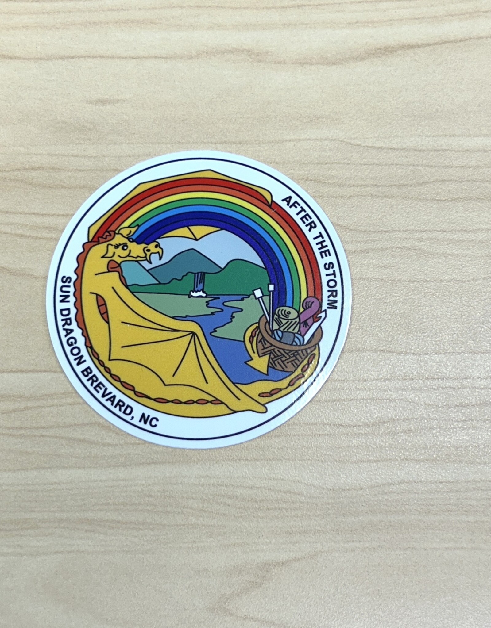 Dragon Rainbow 2025 Shop Sticker