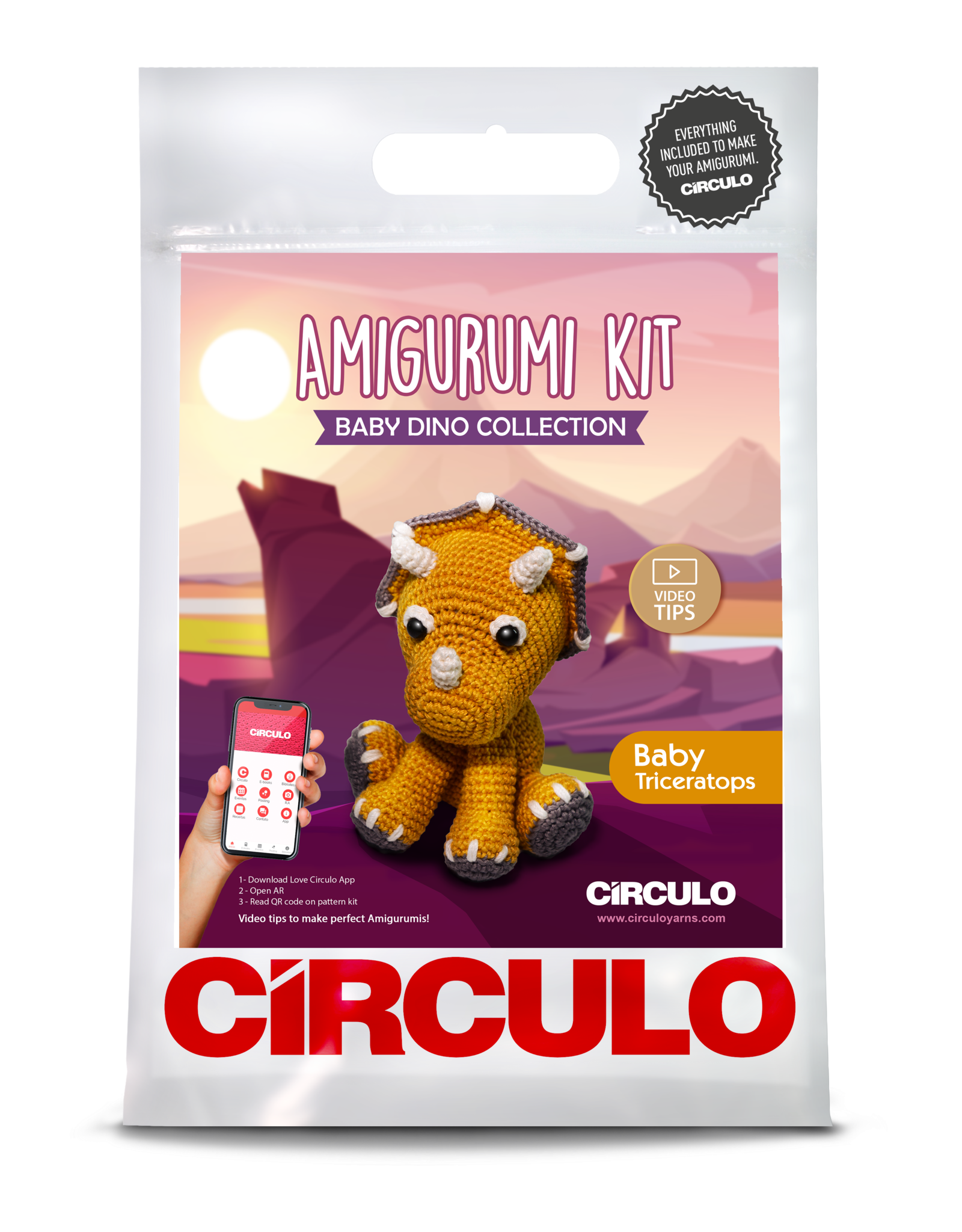 Circulo Circulo Amigurumi kit