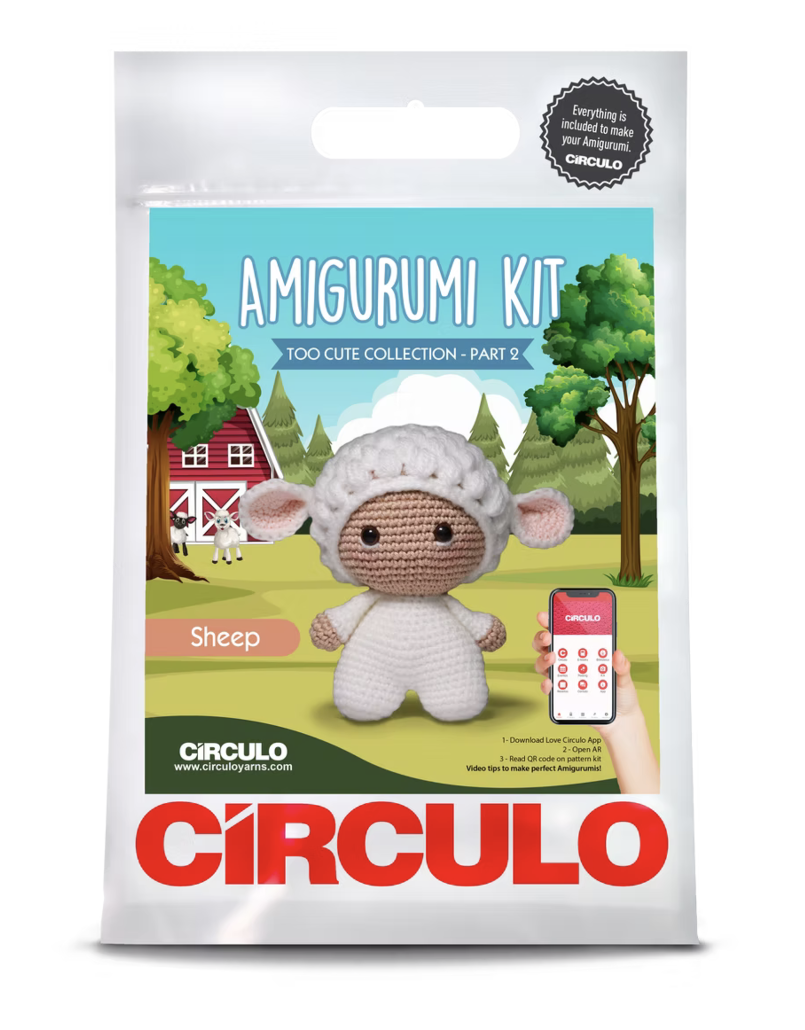 Circulo Circulo Amigurumi kit