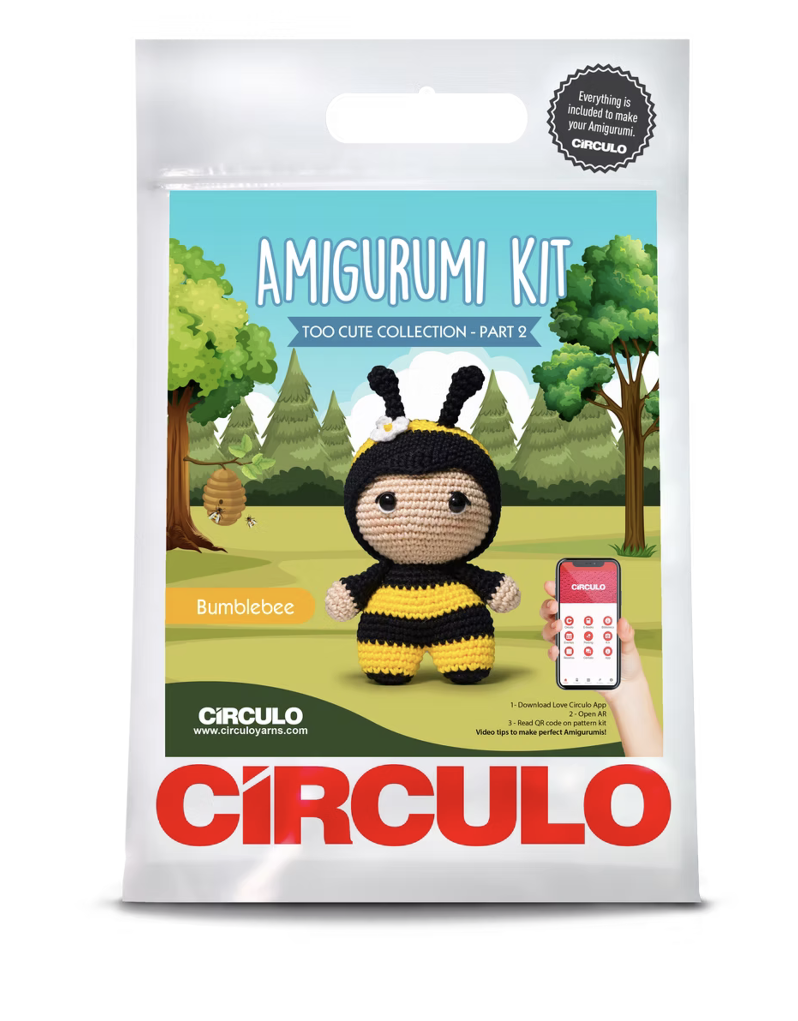 Circulo Circulo Amigurumi kit