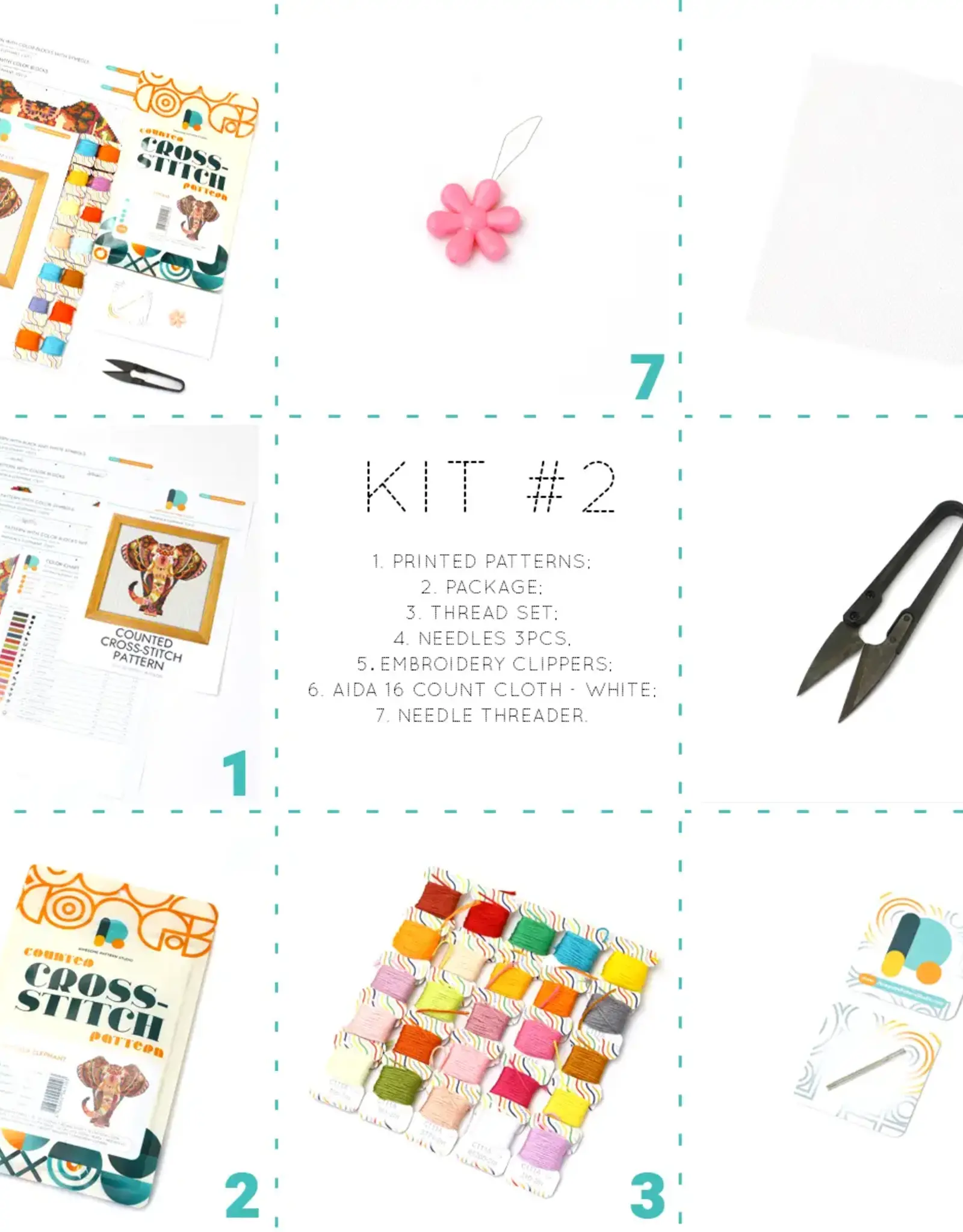 Awesome Pattern Studio Awesome Pattern Studio Cross Stitch kit
