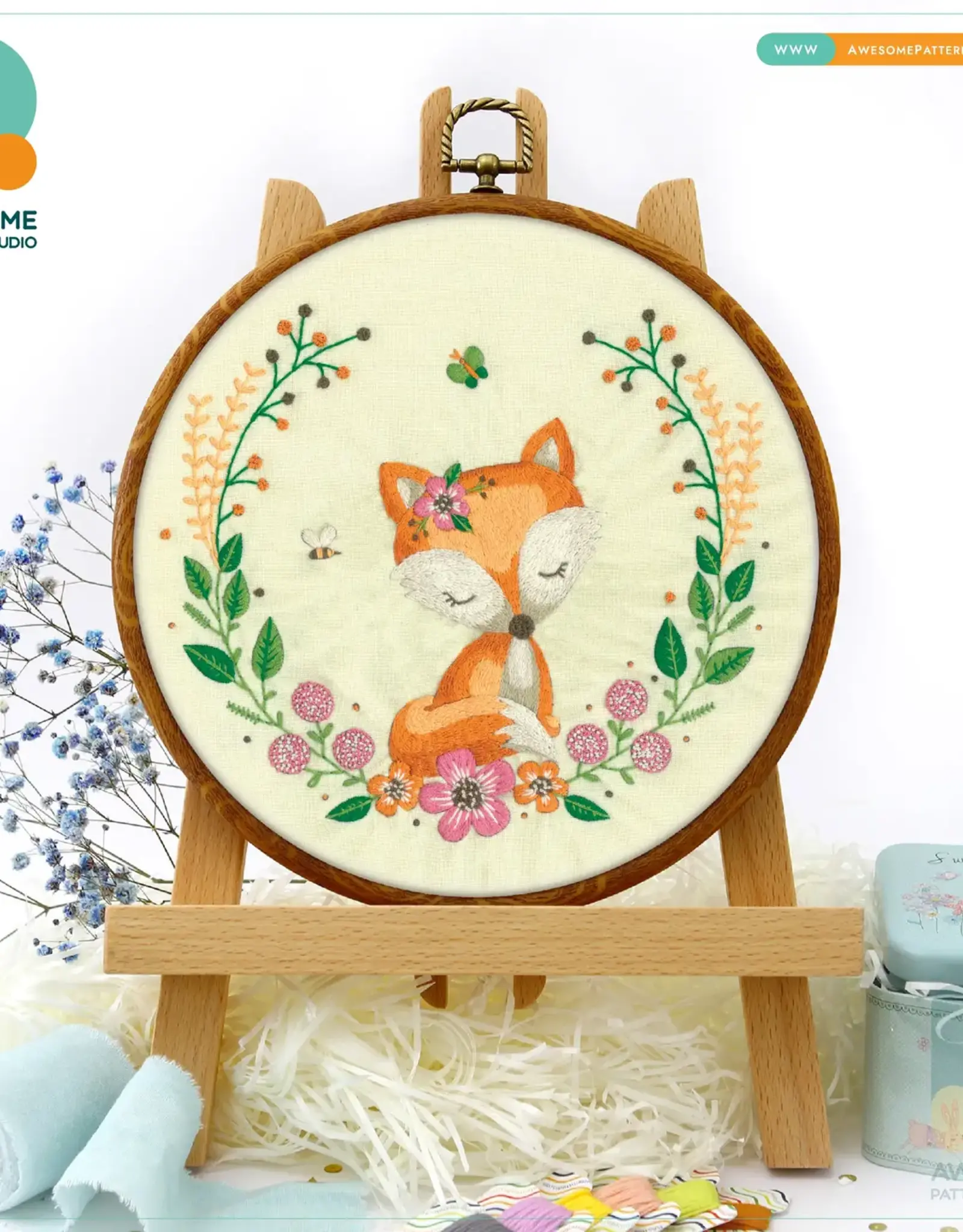 Awesome Pattern Studio Awesome Pattern Studio Embroidery kit