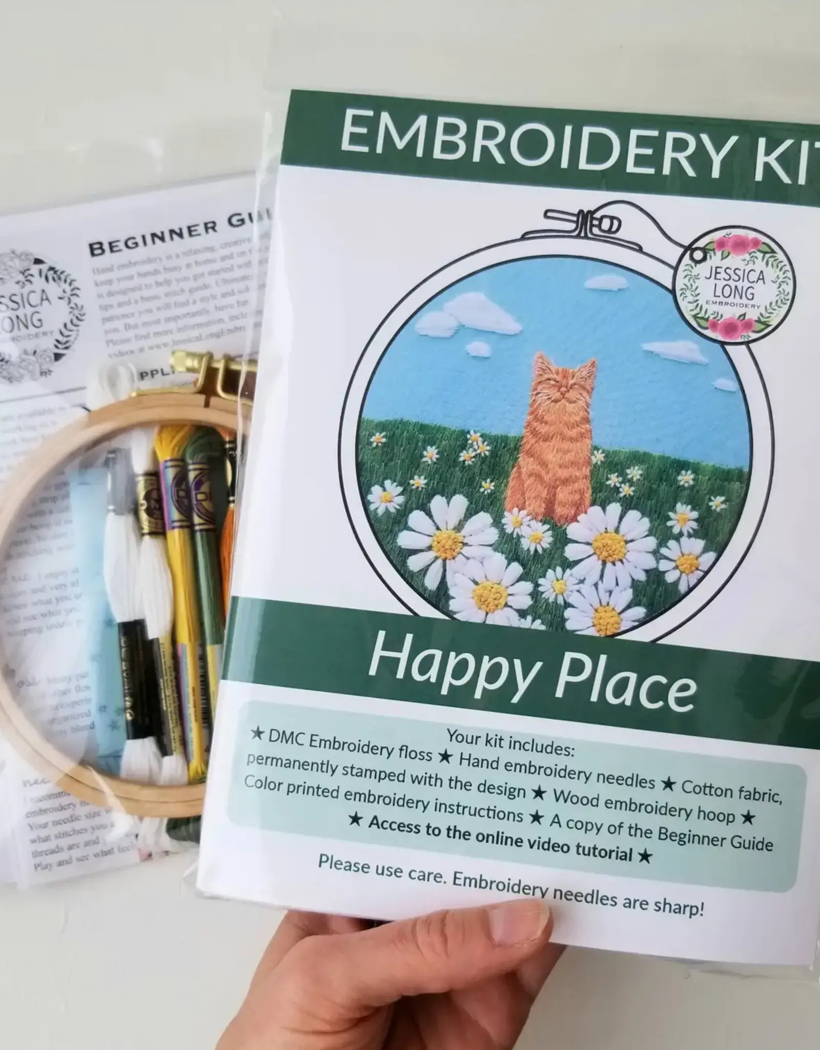 Jessica Long Embroidery Jessica Long Embroidery kit