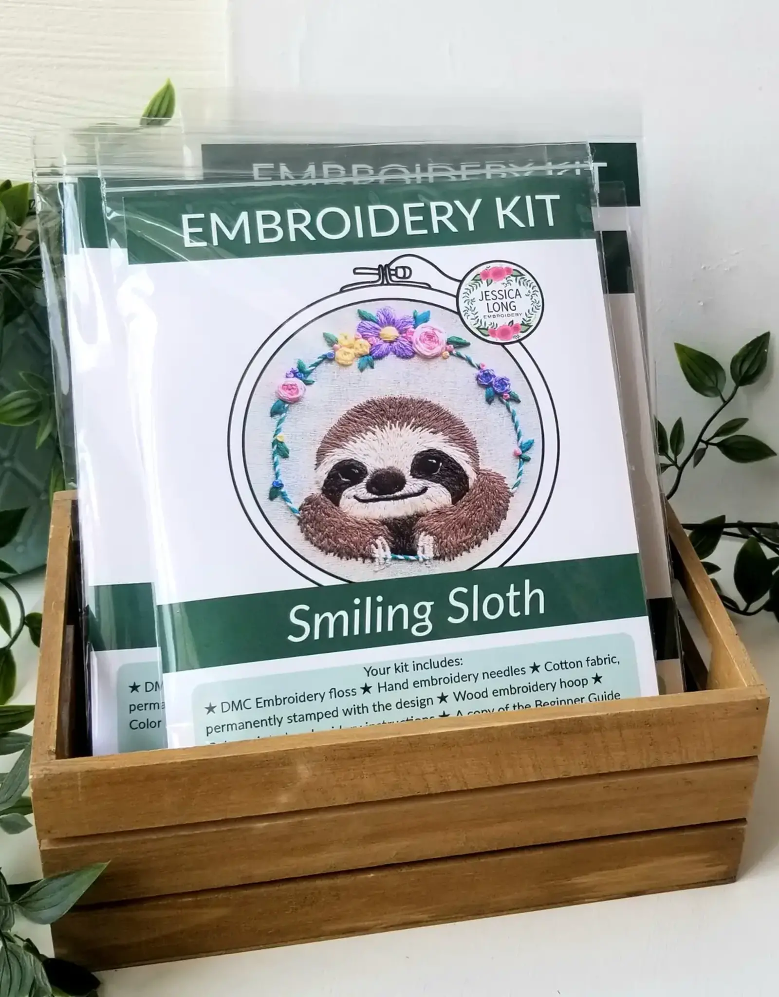 Jessica Long Embroidery Jessica Long Embroidery kit