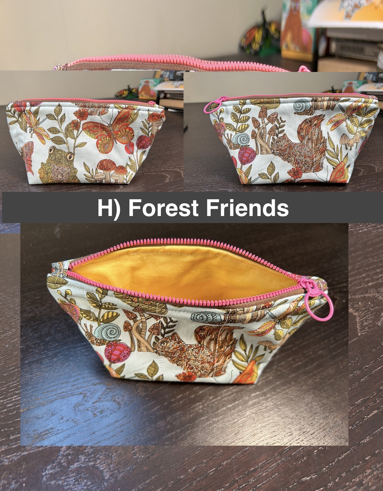 Stitched by Sun Dragon Stitched by Sun Dragon Notion Pouch