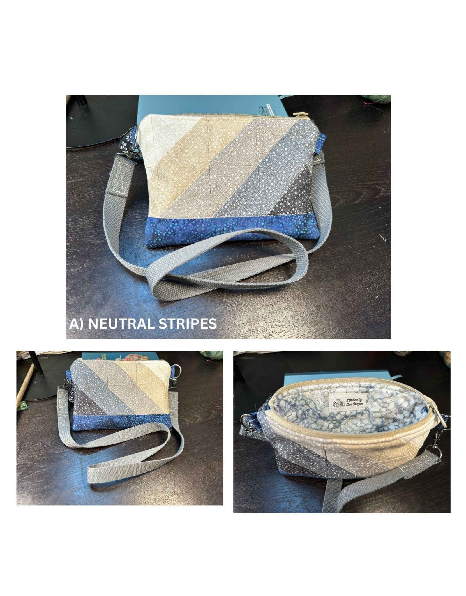 Stitched by Sun Dragon Stitched by Sun Dragon Wallet-Handbag