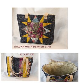 Stitched by Sun Dragon Stitched by Sun Dragon Medium Tote Bag