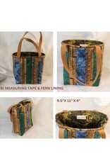 Stitched by Sun Dragon Stitched by Sun Dragon Medium Tote Bag