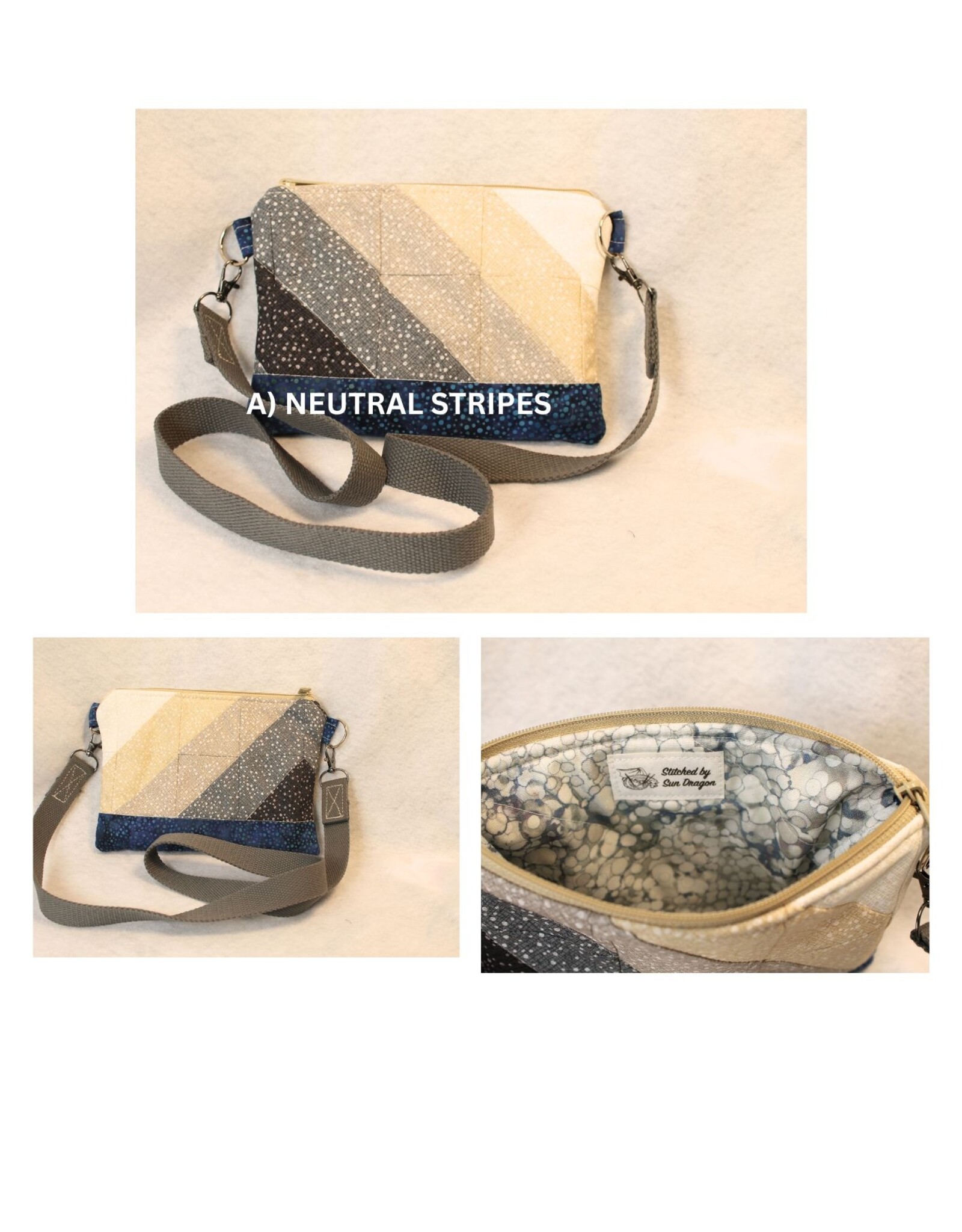 Stitched by Sun Dragon Stitched by Sun Dragon Wallet-Handbag