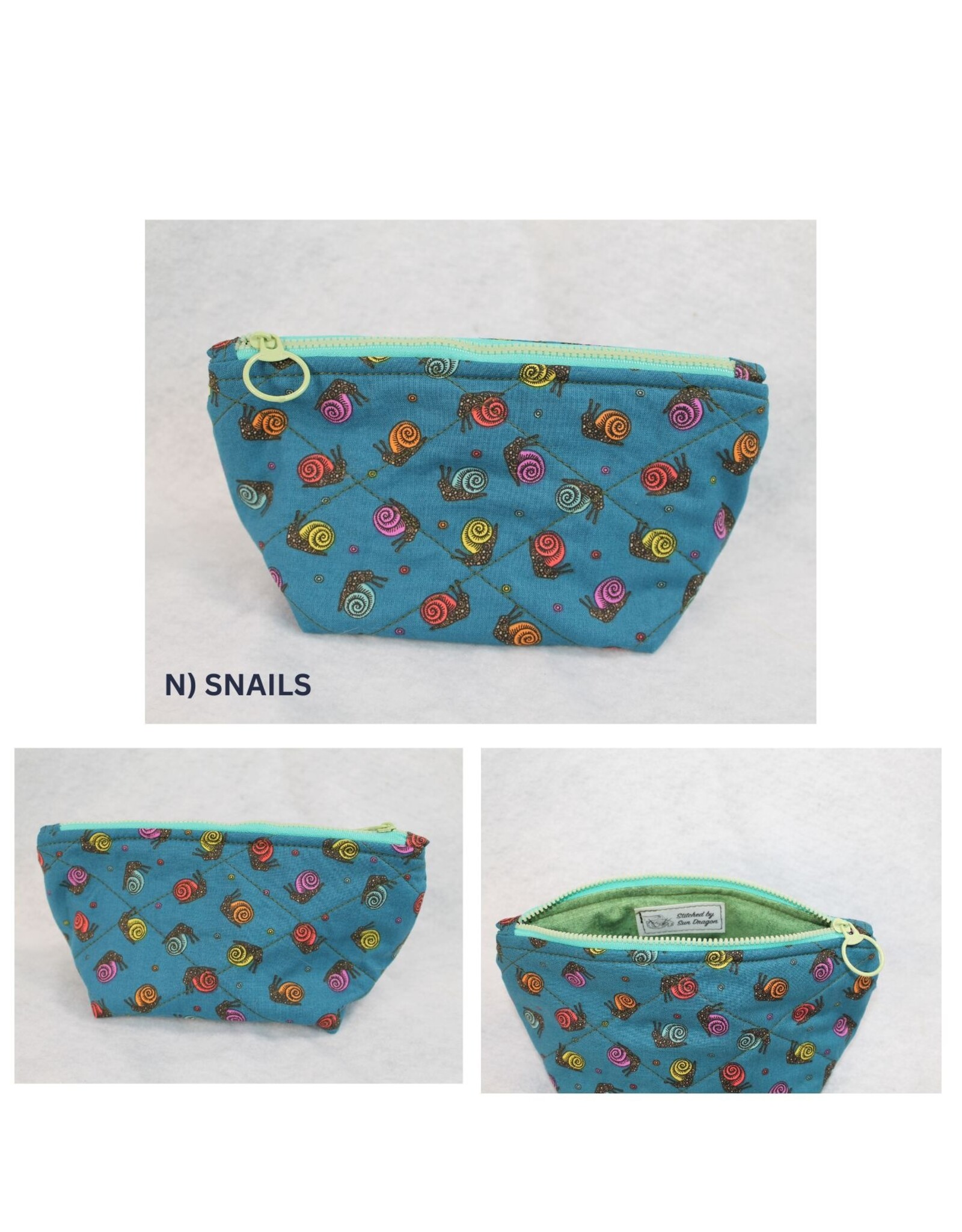 Stitched by Sun Dragon Stitched by Sun Dragon Notion Pouch