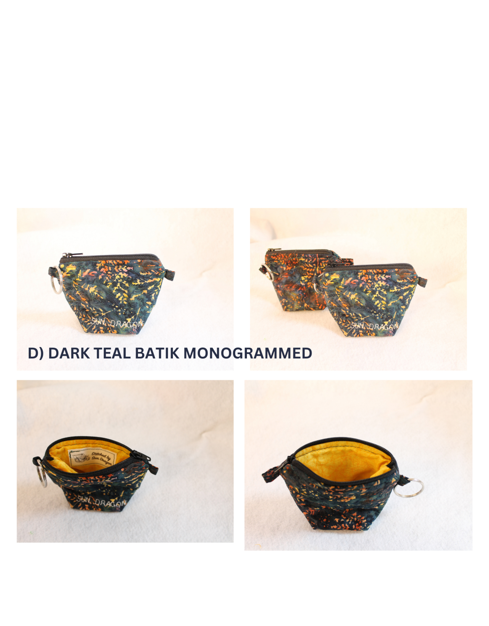 Stitched by Sun Dragon Stitched by Sun Dragon Mini Notion Pouch