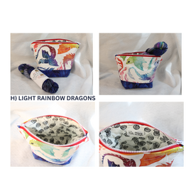 Stitched by Sun Dragon Stitched by Sun Dragon Small Project Bag