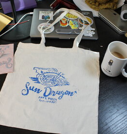 Sun Dragon Sun Dragon Print Cotton Tote