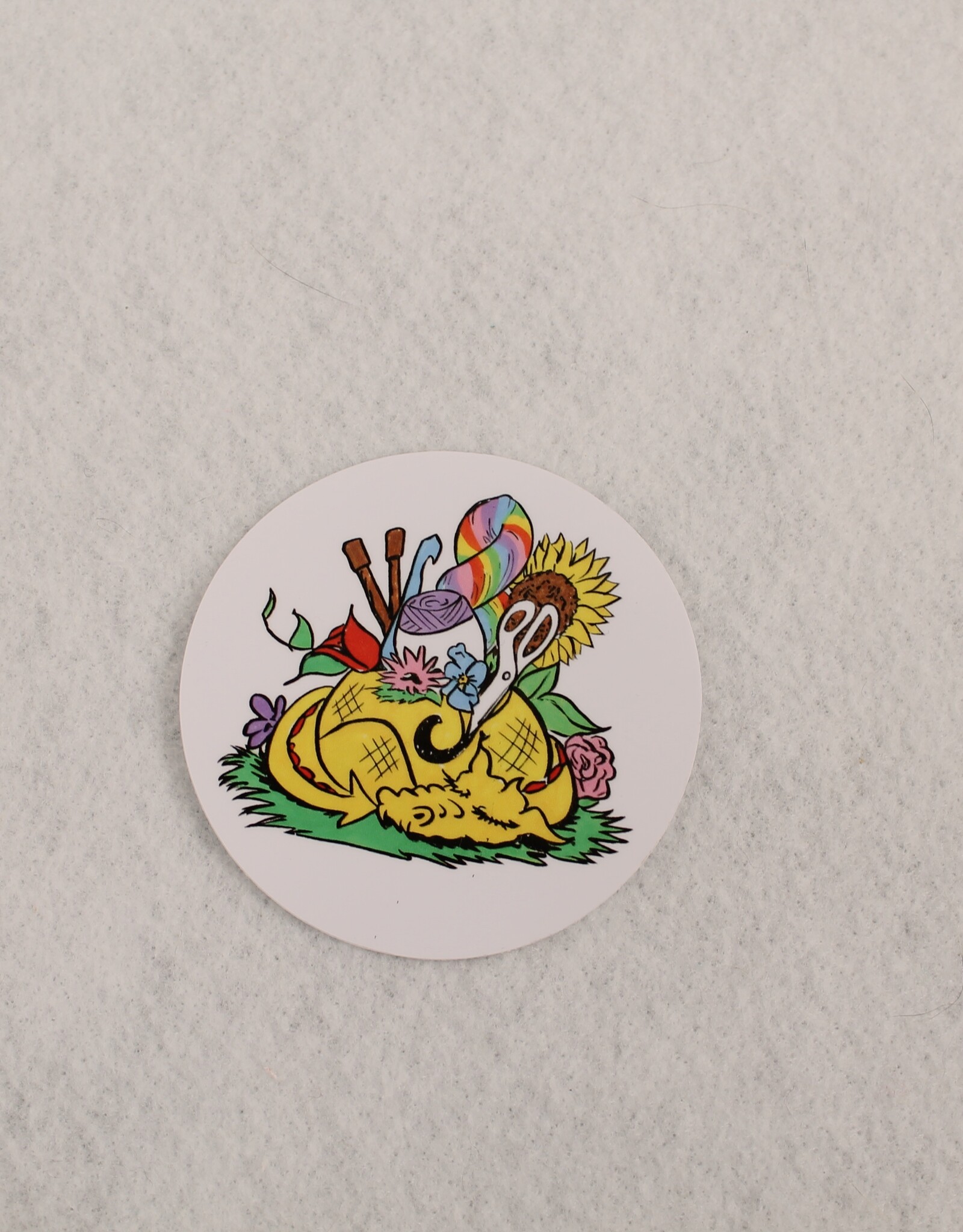 Dragon Flower 2026 Shop Sticker