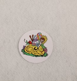 Dragon Flower 2026 Shop Sticker