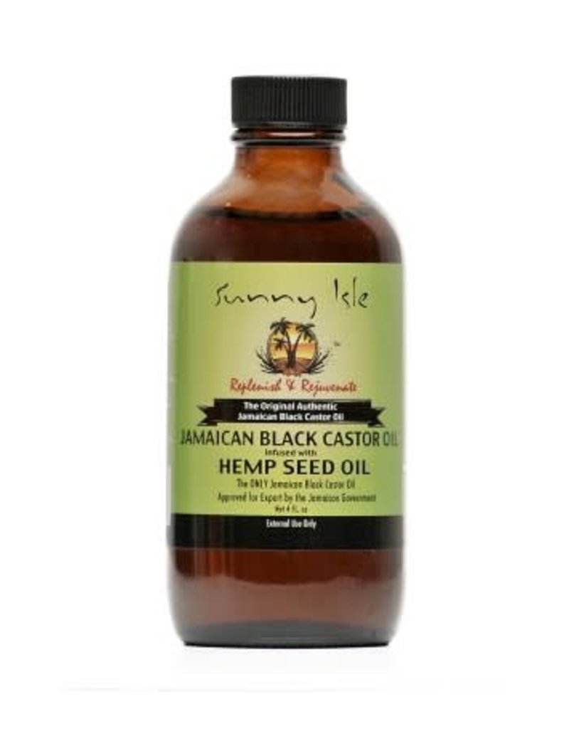 Sunny Isle Sunny Isle Jamaican Black Castor w/ Hemp 4 oz