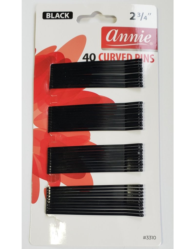 Annie 40 Curved Pins 2 3/4"