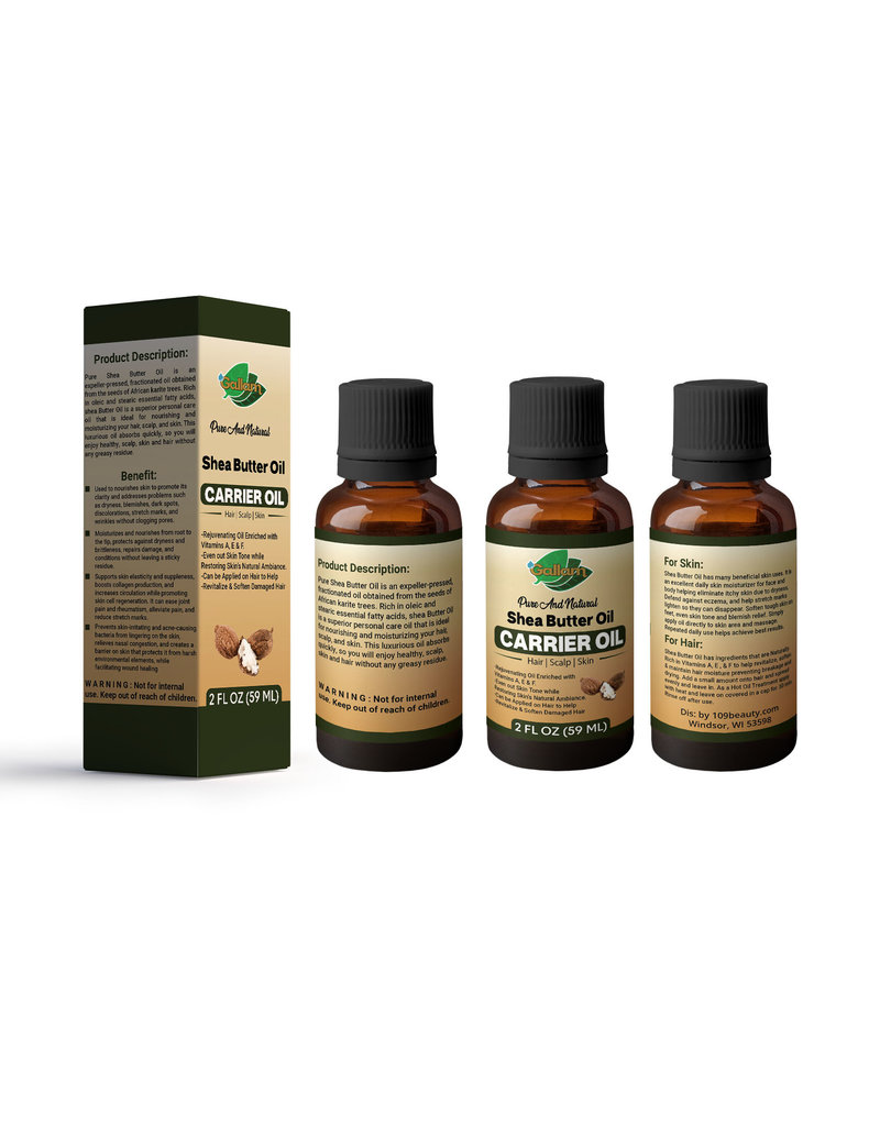 Gallam Natural Products Gallam Shea Butter Oil 2oz