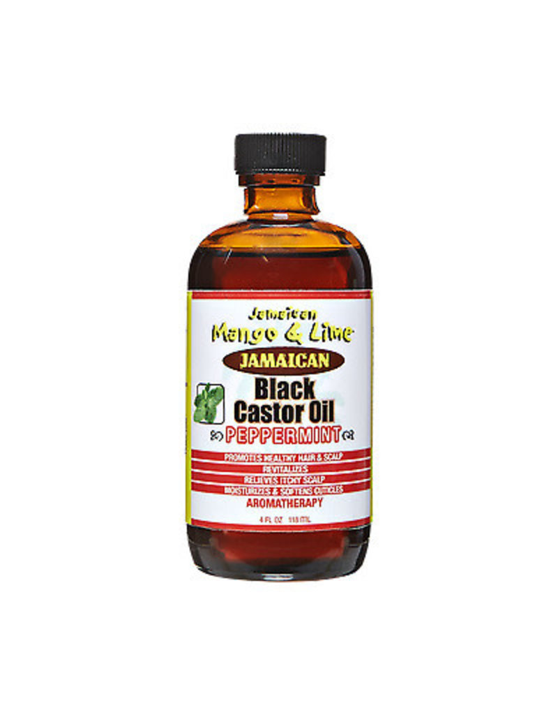 Jamaican Mango & Lime Jamaican M /L Blk Castor Oil Peppermint 4oz
