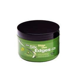 Ampro Pro Styl Shine n Jam Silky Edges Olive Oil 8oz
