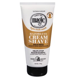 Magic Razorless Shave Bald Head 6oz