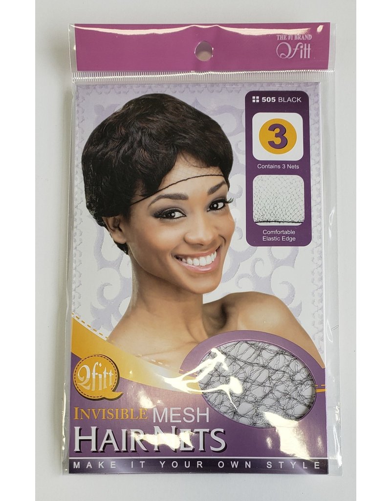 Invisible Mesh Hair Net #505 Blk