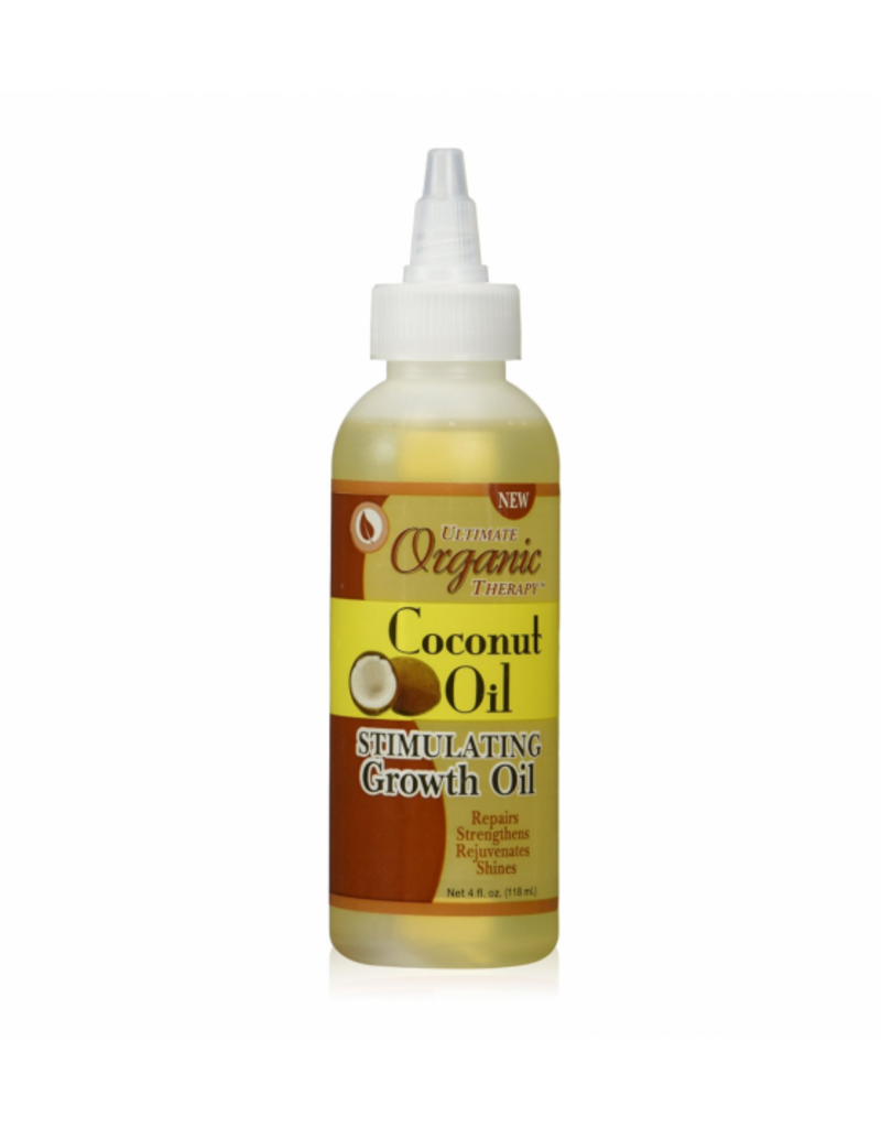 African Best Ultimate Organic Therapy Coconut Oil 4oz