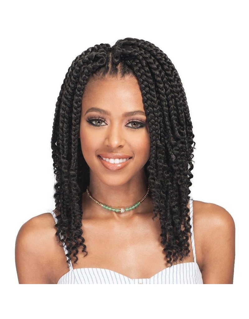 Bomba Box Braid Curly Tips 10"