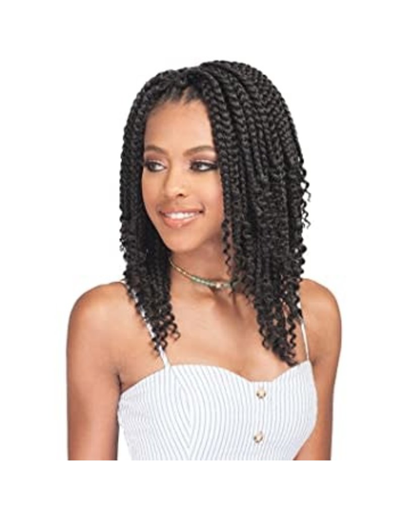 Bomba Box Braid Curly Tips 10"