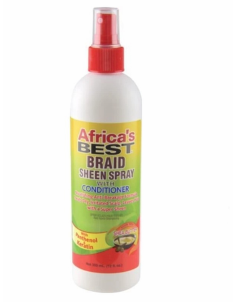 African Best Africa's Best Braid Sheen Spray With Cond 12oz