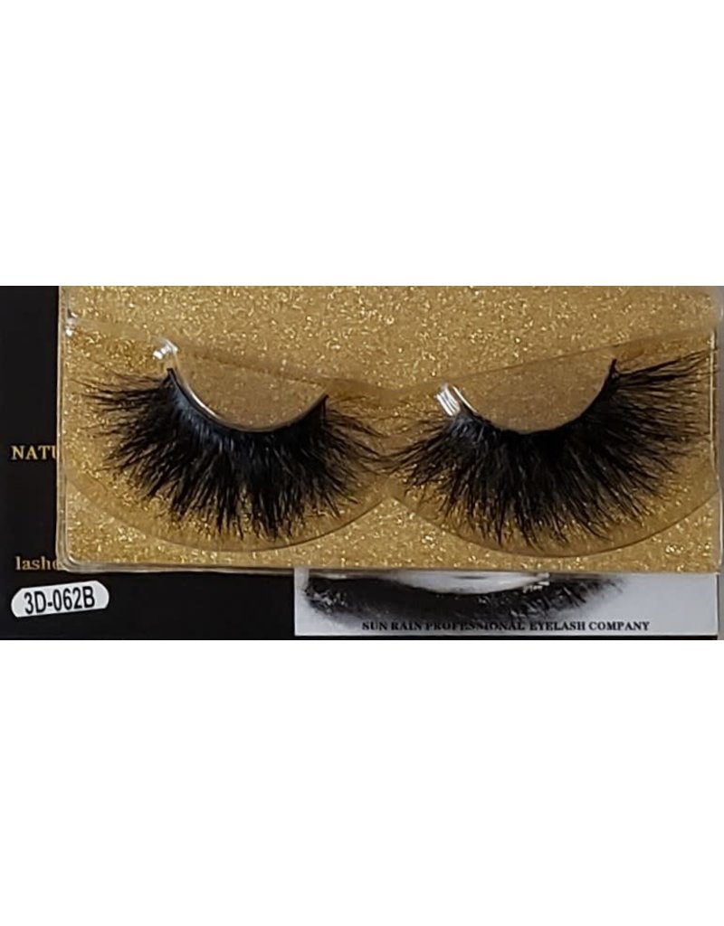 Mink Eyelashes 100% Handmade 3D-Series