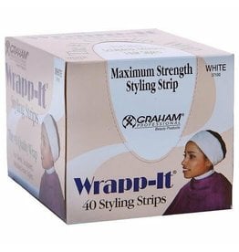 Graham Beauty Wrapp- It Styling Strips White