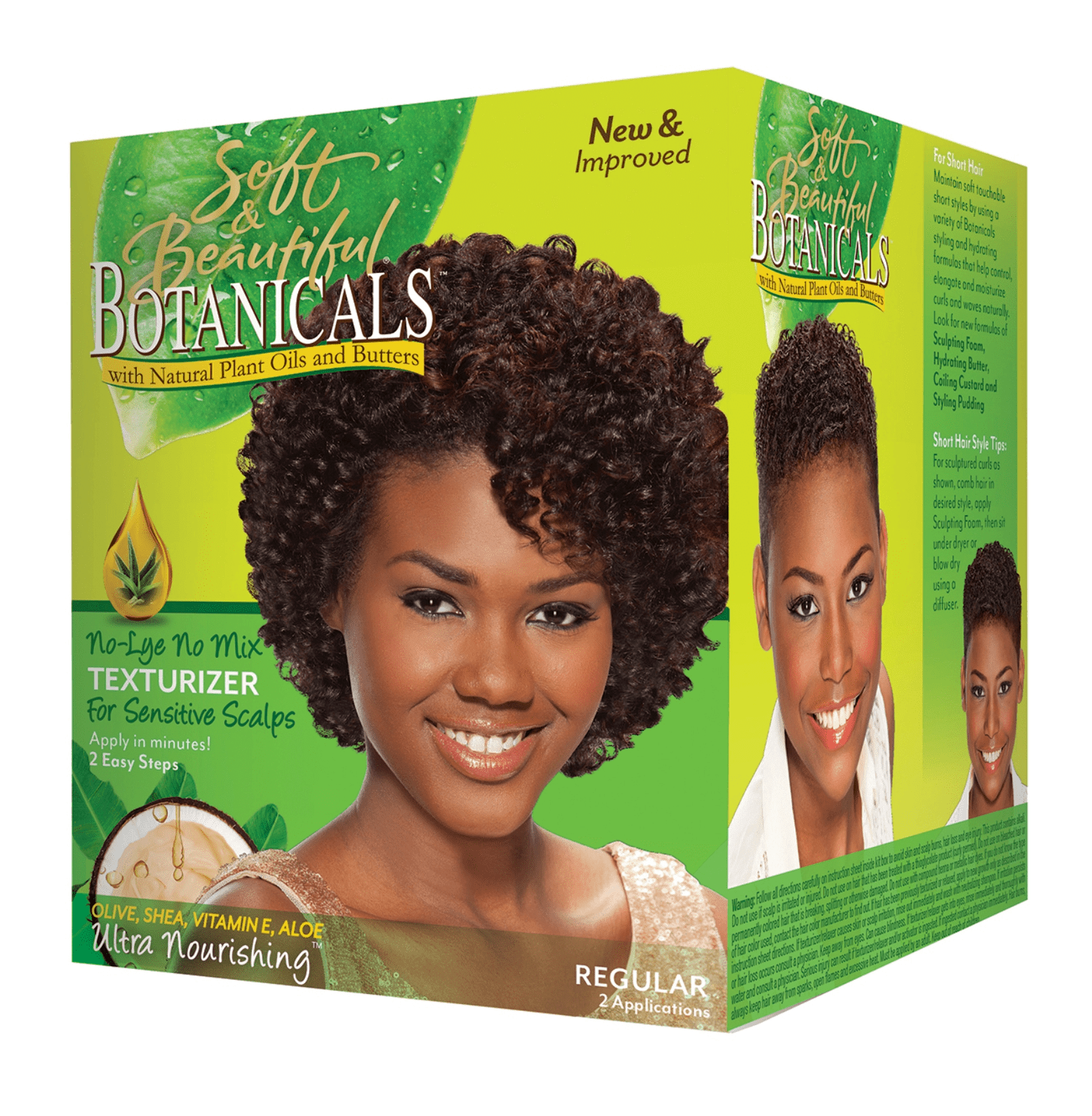 Soft & Beautiful Botanicals Texturizer Regular - 109Beauty