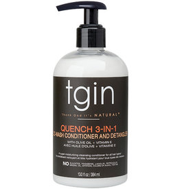 Tgin TGIN QUENCH 3-IN-1 CO-WASH COND & DETANGLER 13oz