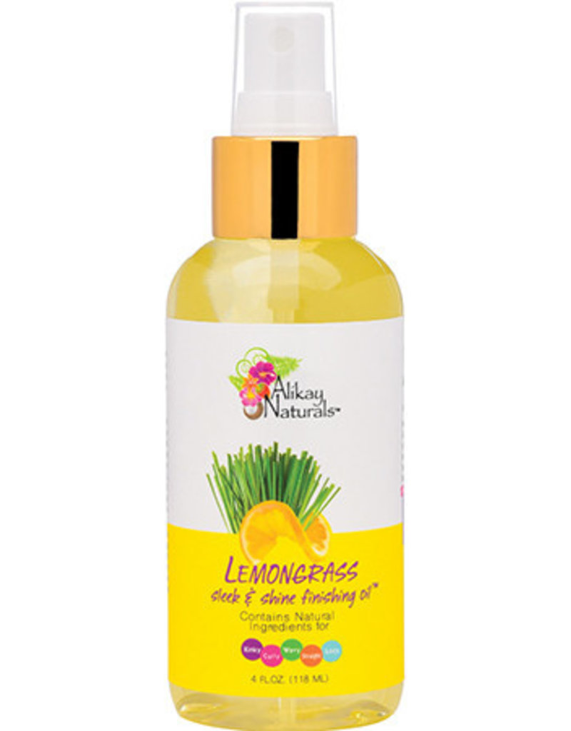 Alikay Naturals Alikay Naturals Lemongrass Sleek & Shine Finishing Oil  4oz