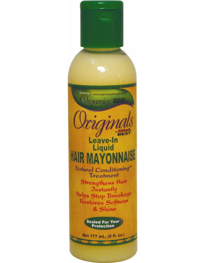 African Best Organics By Africa's Best Leave-In Liquid Hair Mayo 6oz