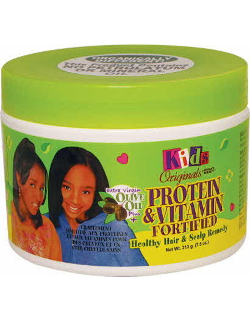 Kids Organics By Africa's Best Protein & Vitamin Fortified H/S Remedy 7.5oz