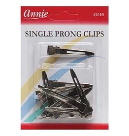 Annie 12 Single Prong Clips #3169