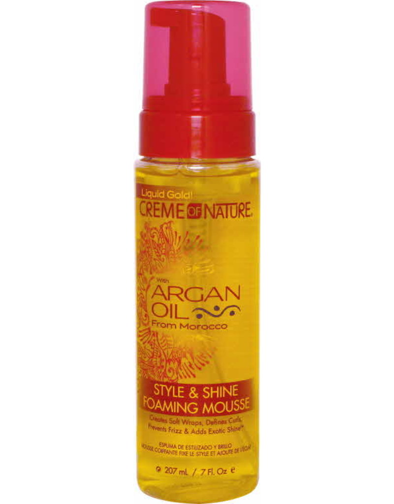 Creme Of Nature Creme Of Nature Argan Oil Foaming Mousse 7oz