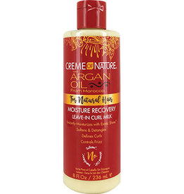 Creme Of Nature CON Argan Oil Leave-In Curl Milk 8oz