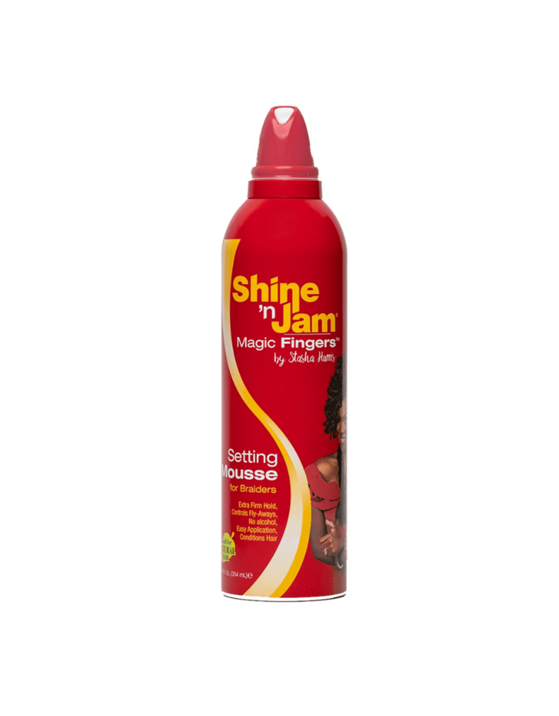 Shine n' Jam Finger Setting Mousse 12oz