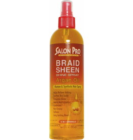 Salon Pro Braid Sheen Argan Oil 12oz