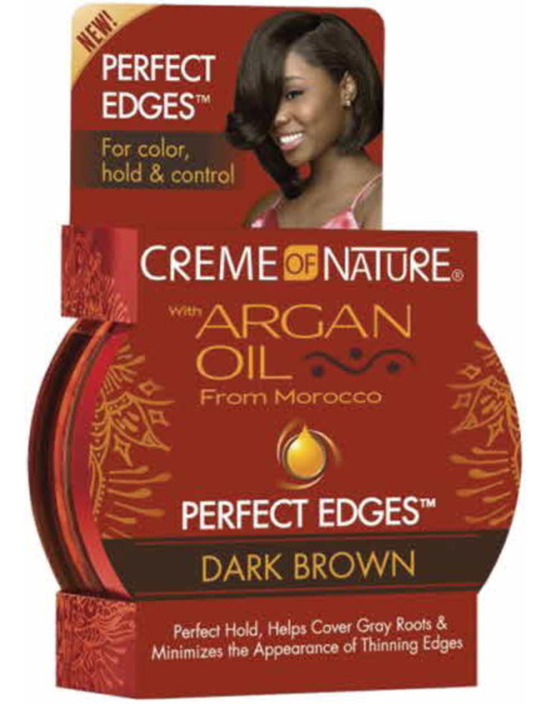 Creme Of Nature C of N Prefect Edges Dark Brown