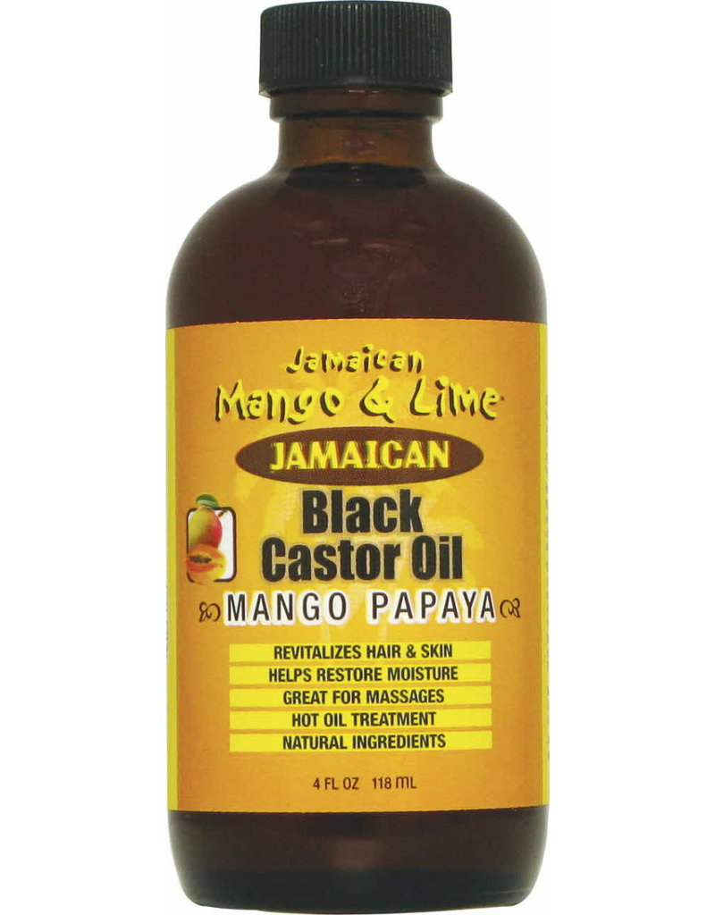 Jamaican Mango & Lime JAMAICAN M/L BLACK CASTOR OIL Mango Papaya 4oz
