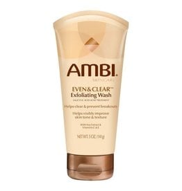 ‎ Ambi Skincare Even & Clear Exfoliating Wash - 5 oz
