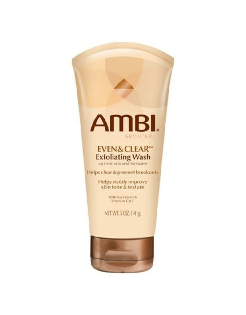 ‎ Ambi Skincare Even & Clear Exfoliating Wash - 5 oz