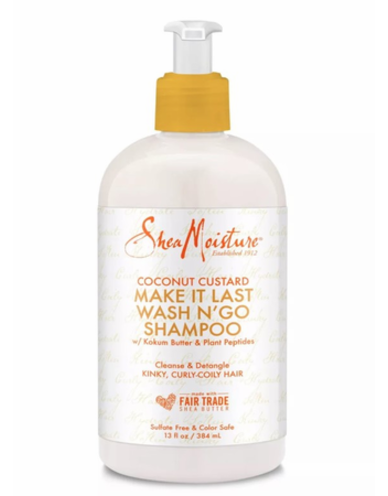 Shea Moisture Shea Moisture Coconut Custard Make It Last Wash N' Go Shampoo 13oz