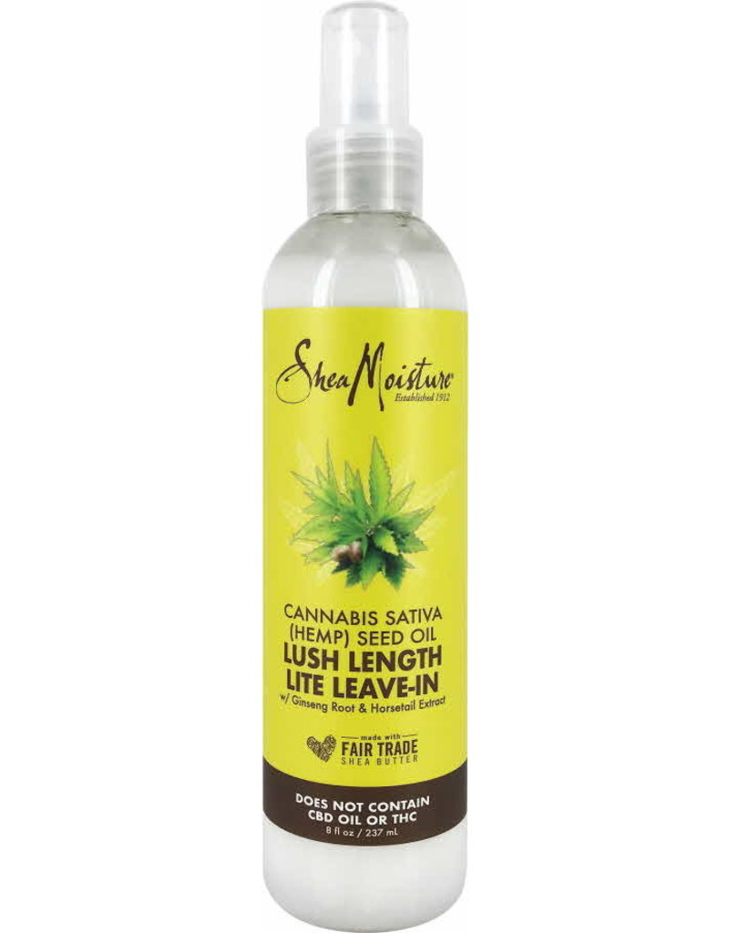 Shea Moisture SheaMoisture Lush Length Lite Leave-In Hair Treatment Cannabis Sativa Seed Oil  8oz